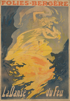 Fuller Jules Chéret, La danse du feu, 1897 