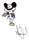 Me as Mickey Mouse Rock- und Popstars zeichnen