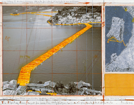 The Floating Piers. Project for Lake Iseo, Italy, 2014