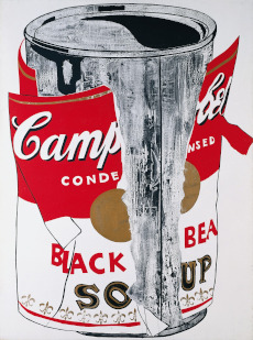 Andy Warhol, Große zerrissene Campell’s Suppendose 